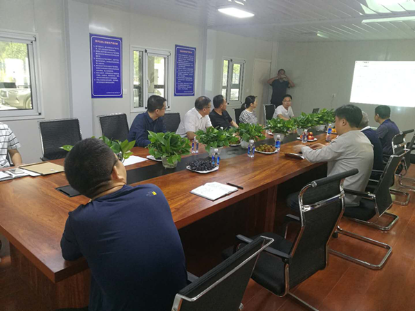 开云线上平台（集团）官方网站
领导现场调研丽水路道路工程