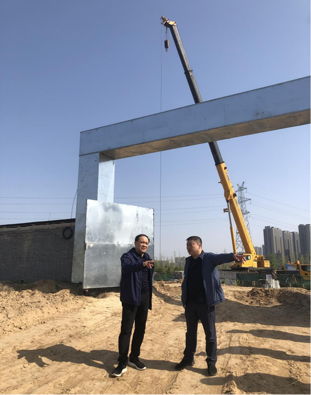 开云线上平台（集团）官方网站
党委委员、副总经理张岩到侯寨新镇区安置区调研项目建设工作