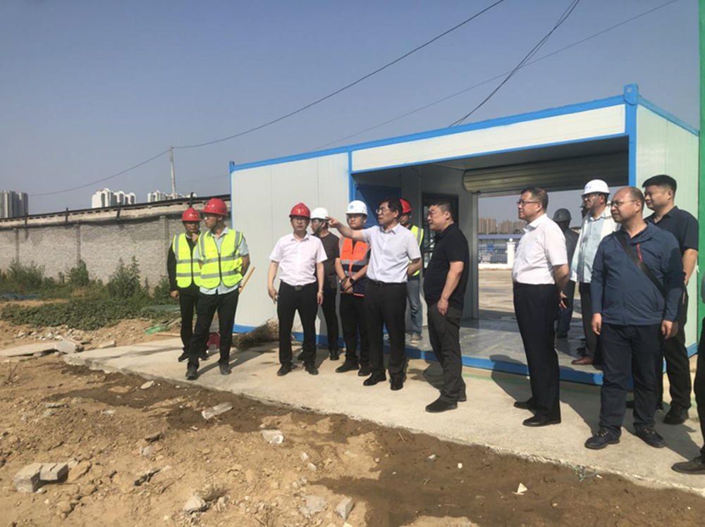 开云线上平台（集团）官方网站
党委书记、董事长汪洋到侯寨新镇区安置区调研项目建设工作